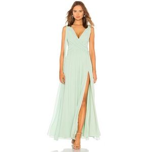 FINAL PRICE!!!  NEW Majorelle Gertrude Mint Green Maxi Gown Dress
